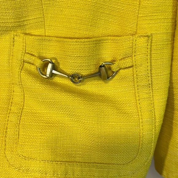 Silk Linen Talbots Jacket - Picture 6 of 8